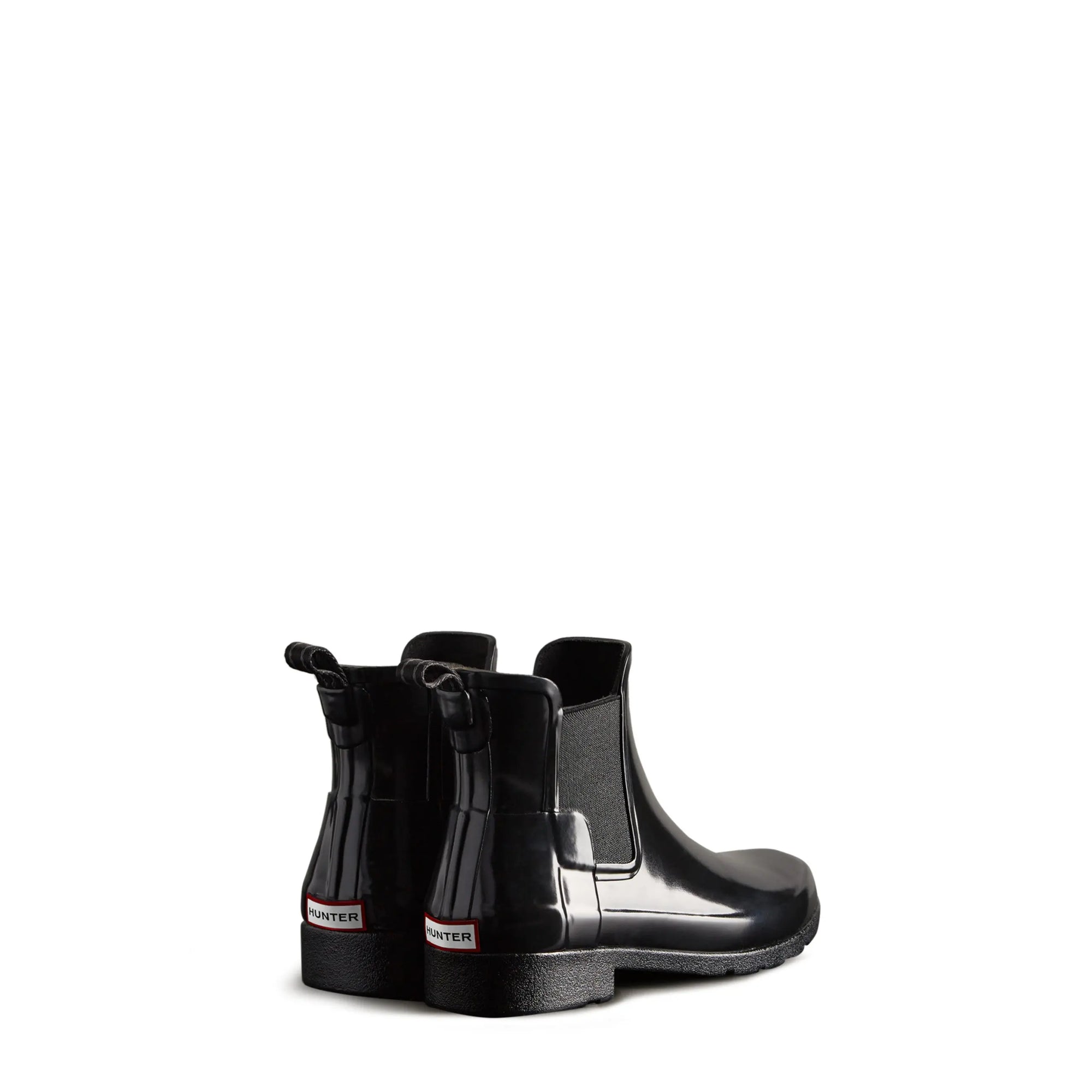 Women's Refined Slim Fit Gloss Chelsea Boots - Hunter Boots Women's Refined Slim Fit Gloss Chelsea Boots Black Hunter Boots Women's > Ankle Boots > Chelsea Boots
