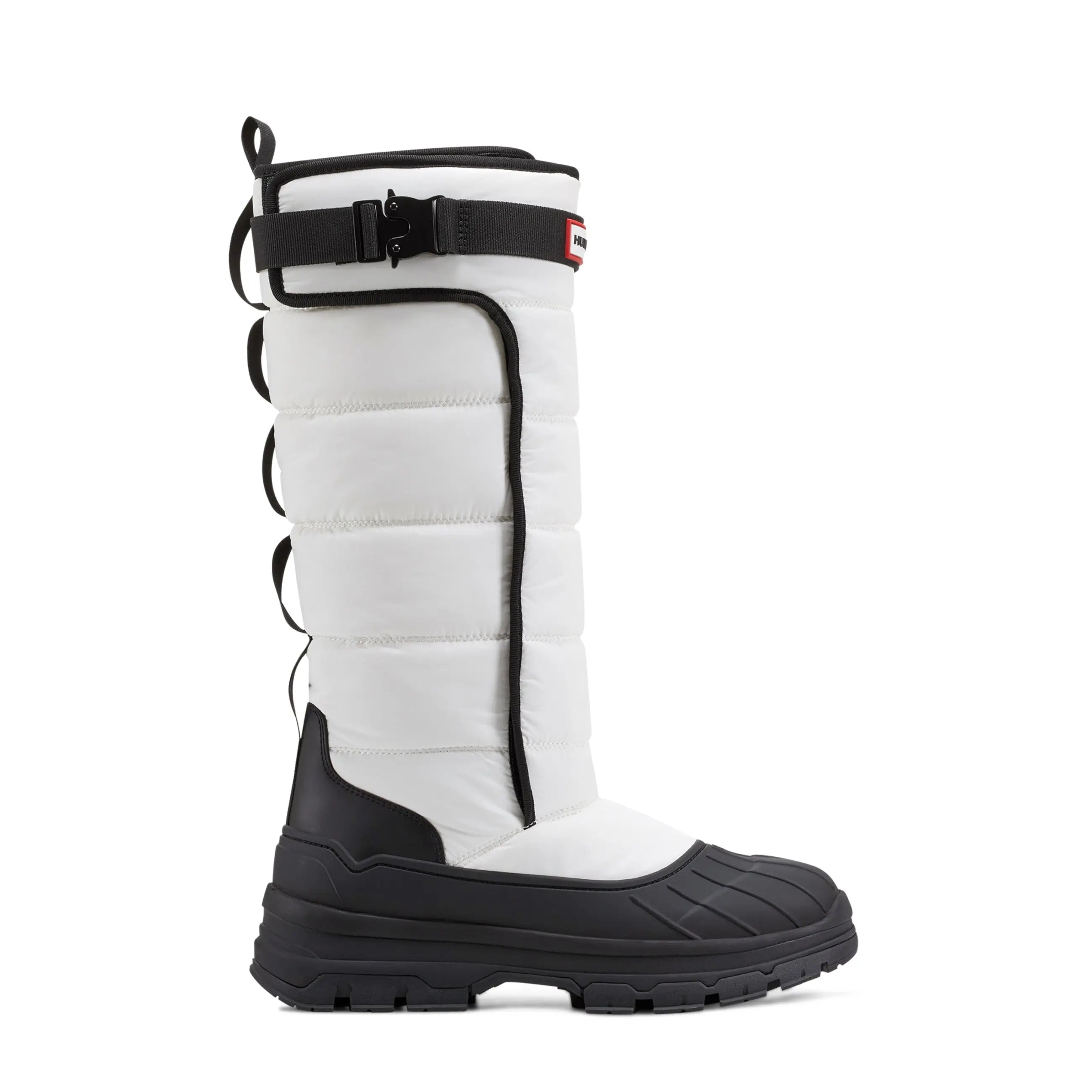 Women's Tall Buckle Snow Boots - Hunter Boots Women's Tall Buckle Snow Boots White/Black Hunter Boots Women's > Winter Footwear > Snow Boots