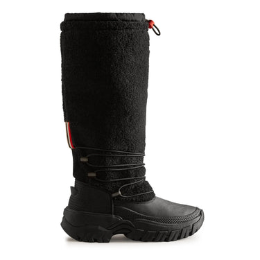 Women's Wanderer Insulated Vegan Shearling Tall Snow Boots - Hunter Boots Women's Wanderer Insulated Vegan Shearling Tall Snow Boots Black Hunter Boots Women's > Winter Footwear > Snow Boots